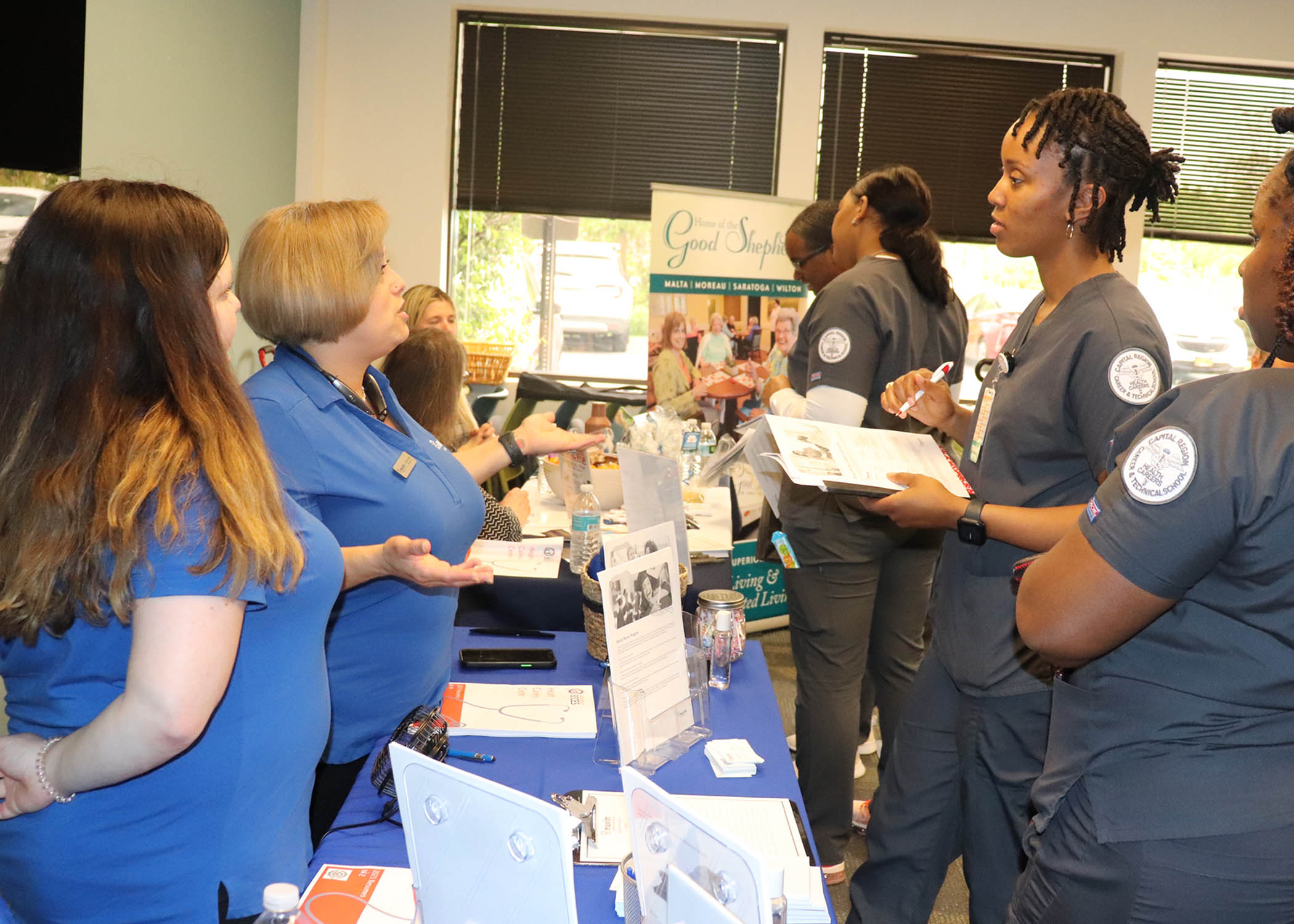 Career fair connects adult nursing students with local employers - Capital  Region BOCES